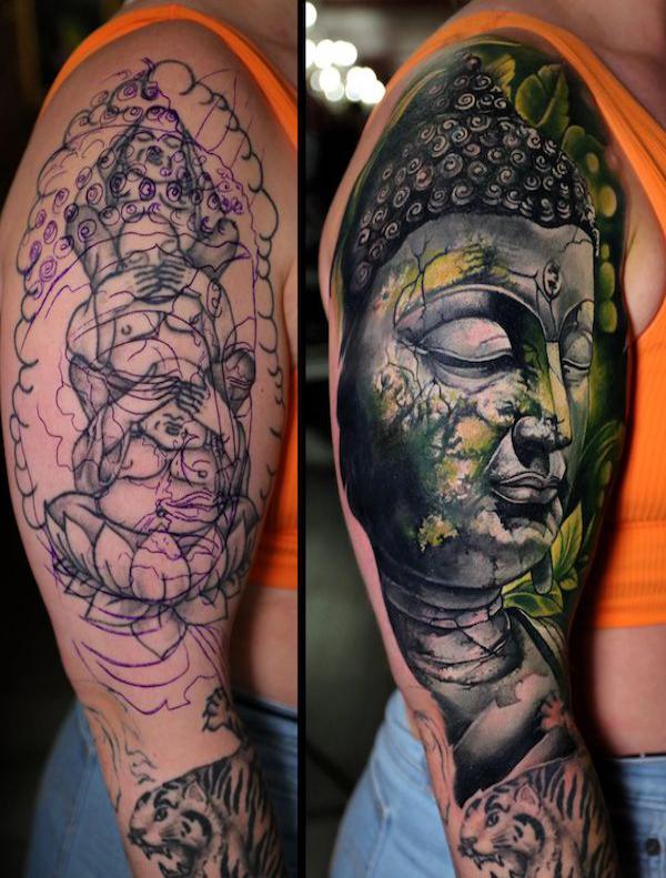 95+ Incredible cover up tattoos before and after
