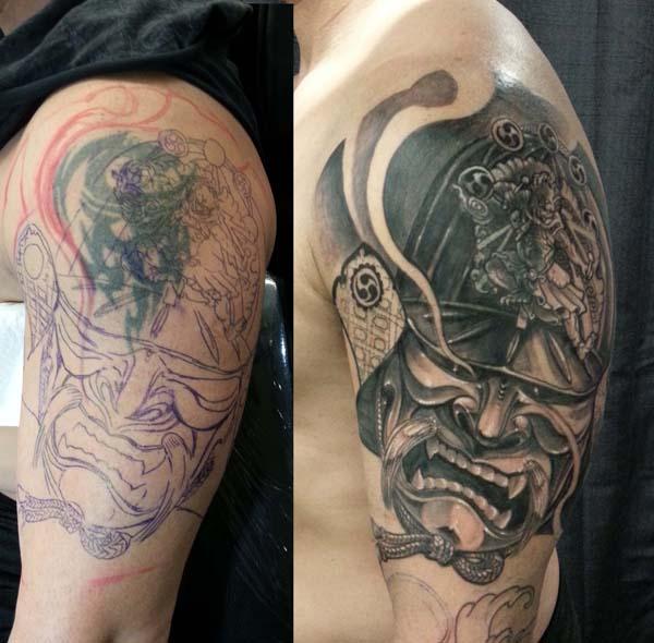 95+ Incredible cover up tattoos before and after