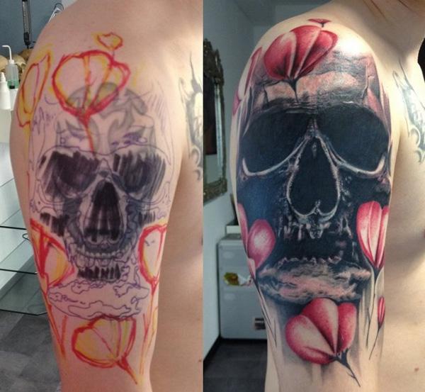 95+ Incredible cover up tattoos before and after