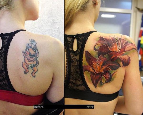 95+ Incredible cover up tattoos before and after