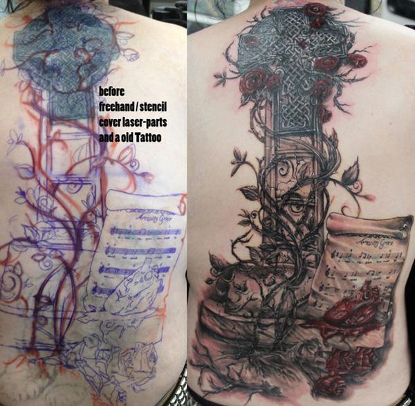 95+ Incredible cover up tattoos before and after
