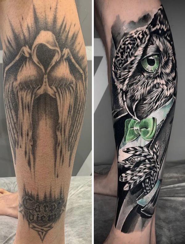 95+ Incredible cover up tattoos before and after