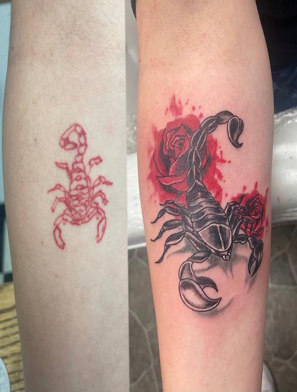 95+ Incredible cover up tattoos before and after