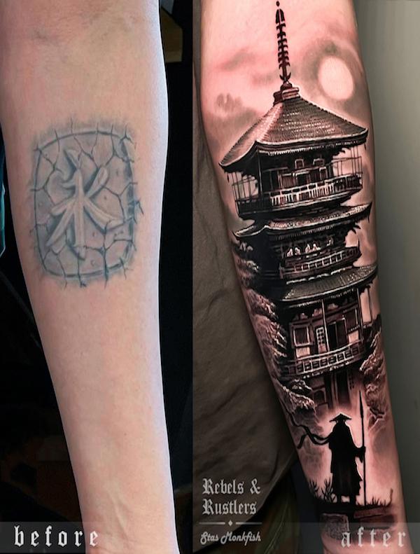 95+ Incredible cover up tattoos before and after