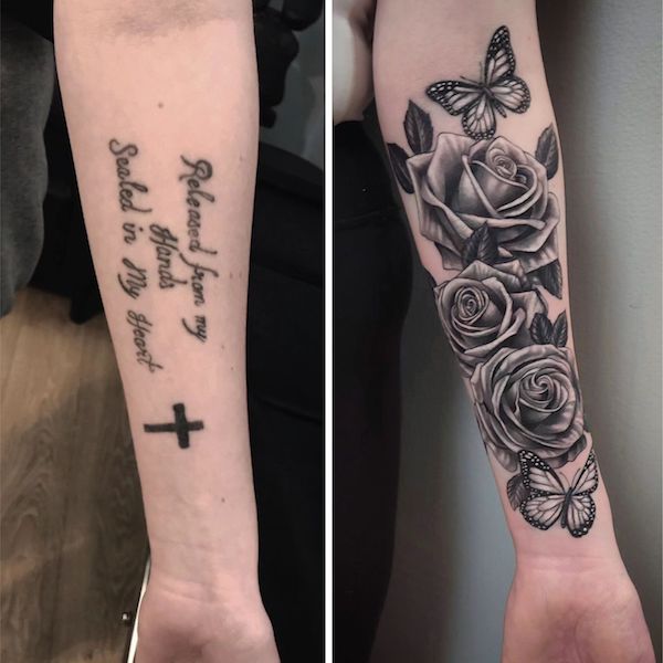95+ Incredible cover up tattoos before and after