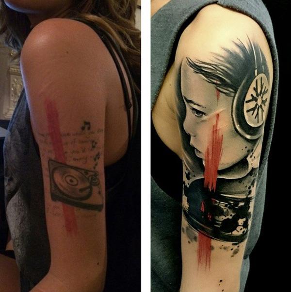 95+ Incredible cover up tattoos before and after