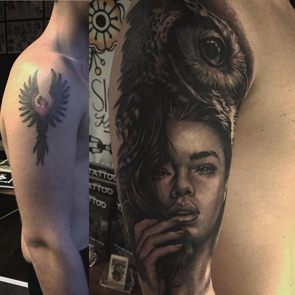 95+ Incredible cover up tattoos before and after