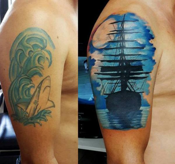 95+ Incredible cover up tattoos before and after