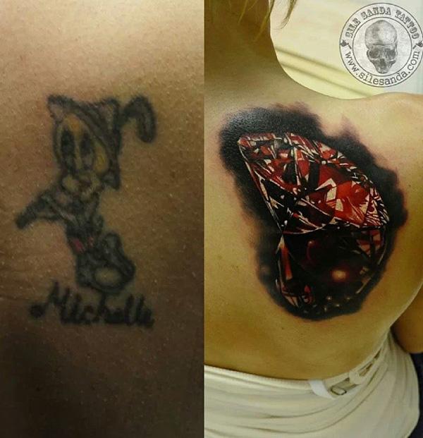 95+ Incredible cover up tattoos before and after