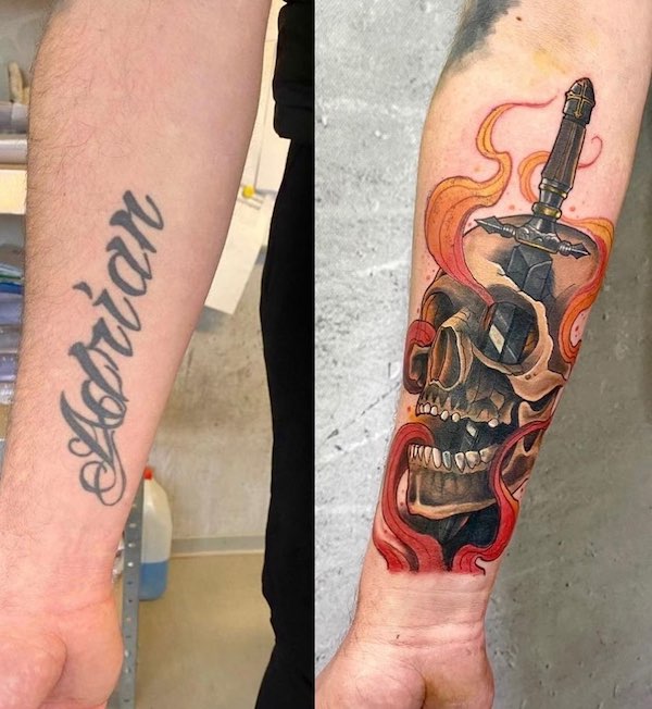 95+ Incredible cover up tattoos before and after