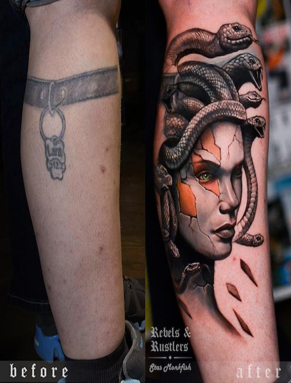 95+ Incredible cover up tattoos before and after