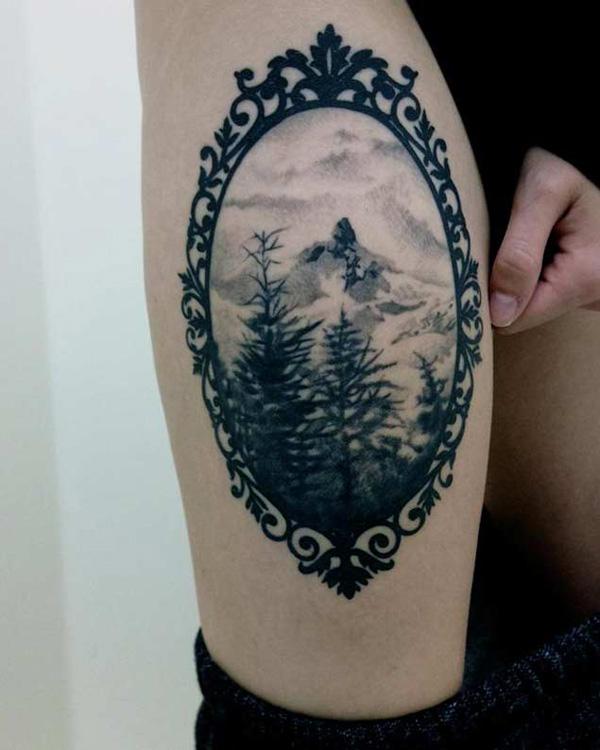 45 Inspirational Forest Tattoo Ideas