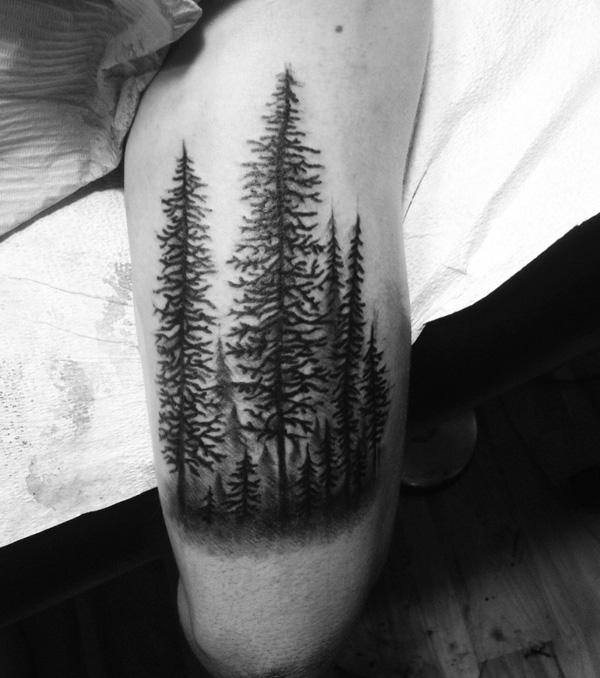 45 Inspirational Forest Tattoo Ideas