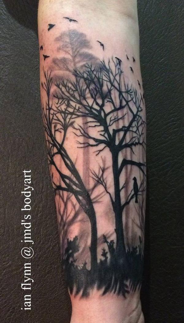 45 Inspirational Forest Tattoo Ideas
