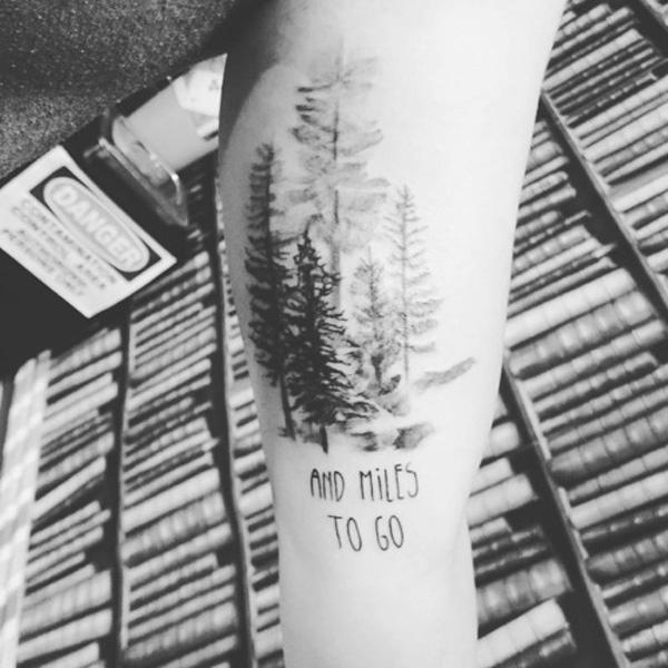 45 Inspirational Forest Tattoo Ideas