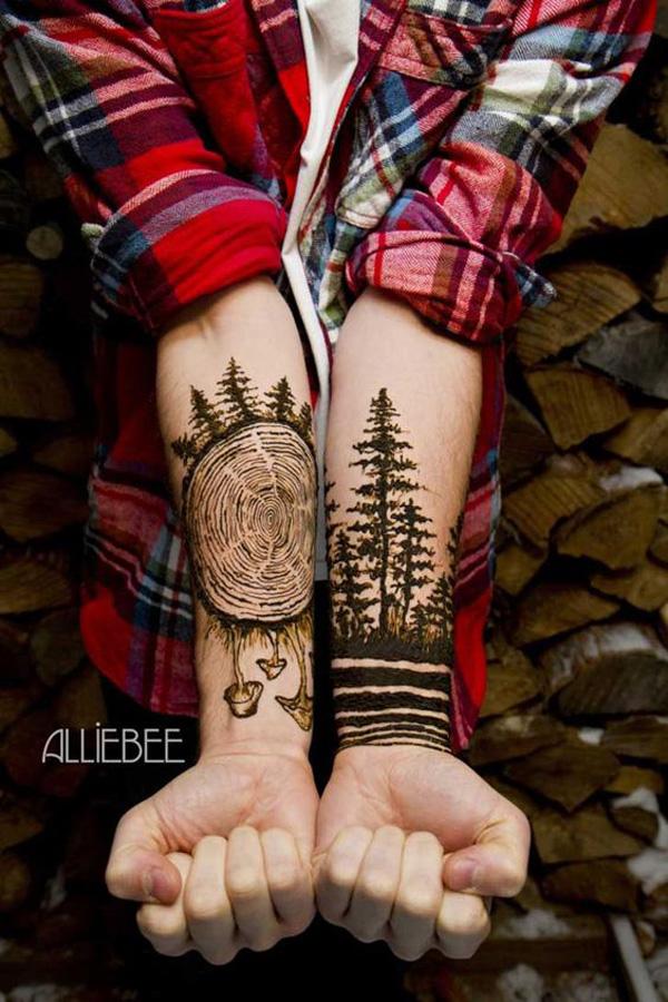 45 Inspirational Forest Tattoo Ideas