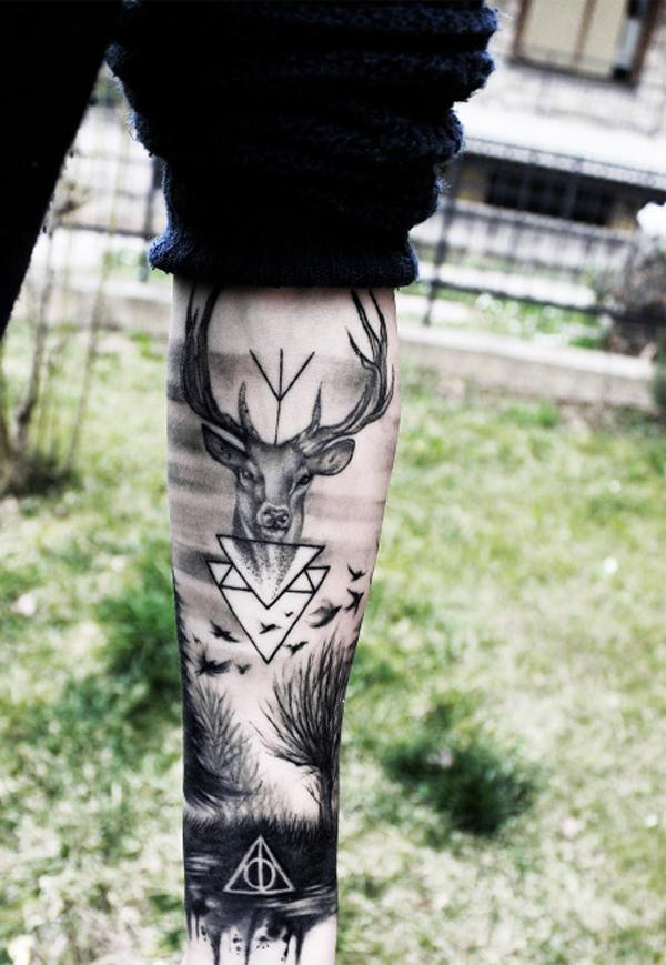 45 Inspirational Forest Tattoo Ideas