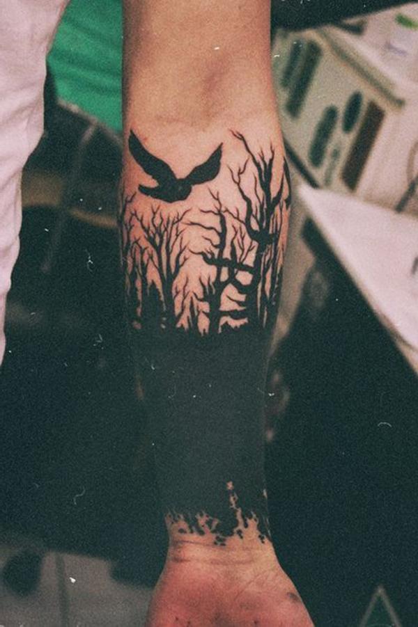 45 Inspirational Forest Tattoo Ideas