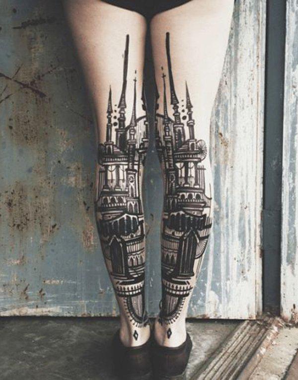 50+ Amazing Calf Tattoos