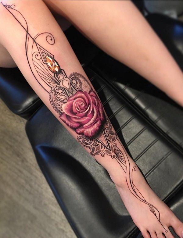 50+ Amazing Calf Tattoos