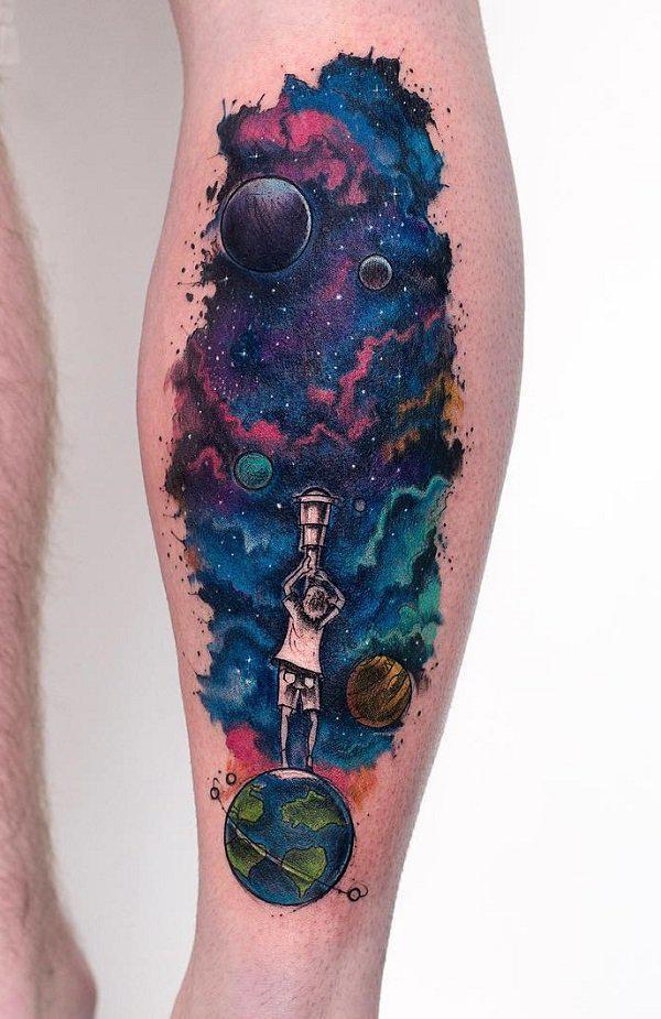 50+ Amazing Calf Tattoos