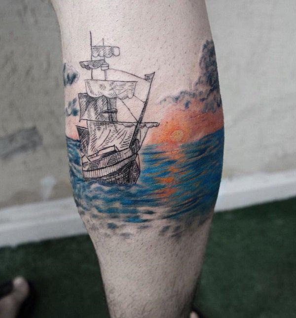 50+ Amazing Calf Tattoos