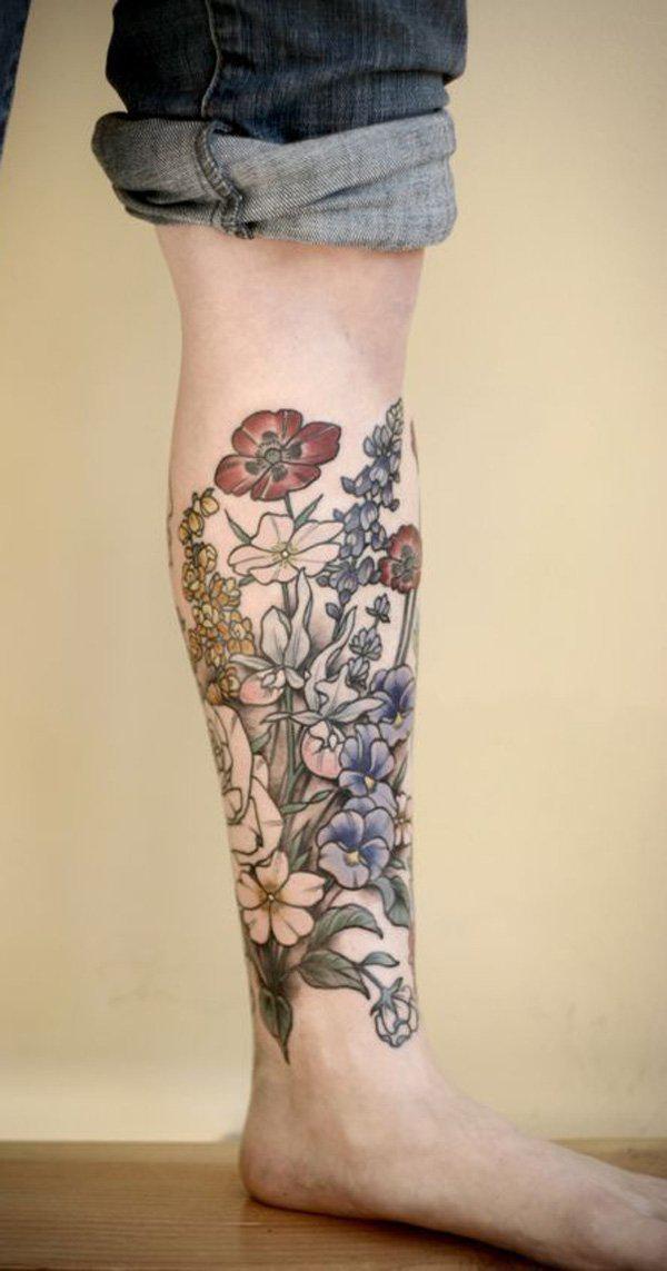 50+ Amazing Calf Tattoos