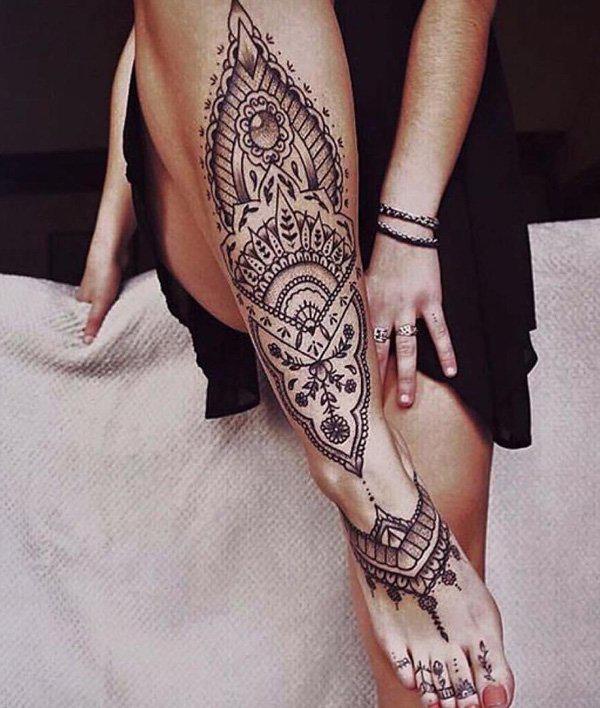 50+ Amazing Calf Tattoos