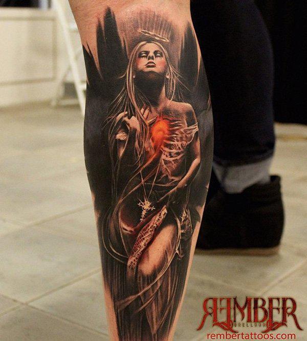 50+ Amazing Calf Tattoos