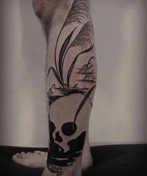 50+ Amazing Calf Tattoos
