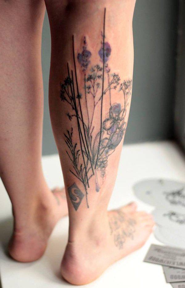 50+ Amazing Calf Tattoos