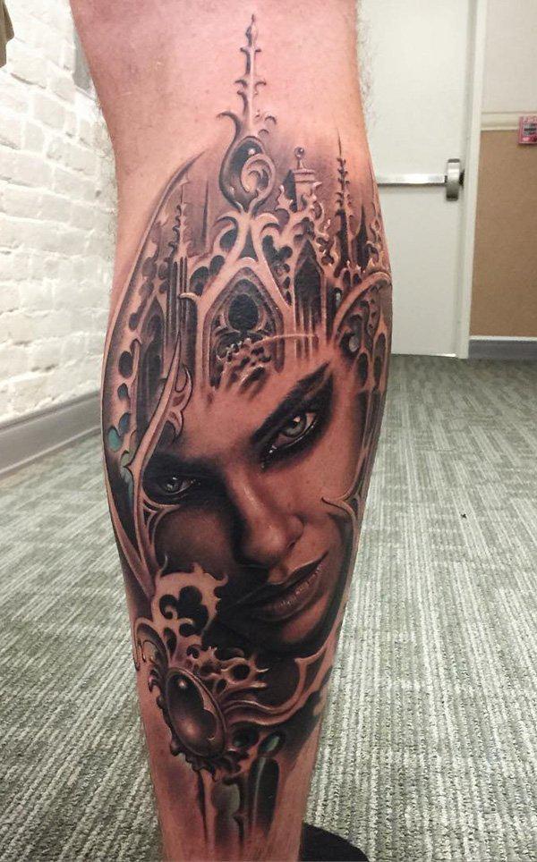 50+ Amazing Calf Tattoos