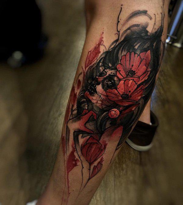 50+ Amazing Calf Tattoos