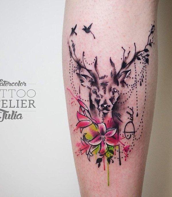 50+ Amazing Calf Tattoos