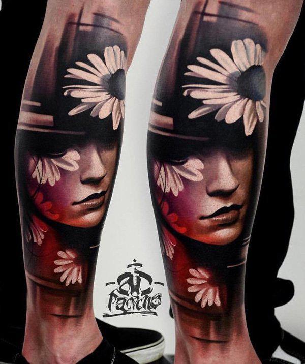 50+ Amazing Calf Tattoos