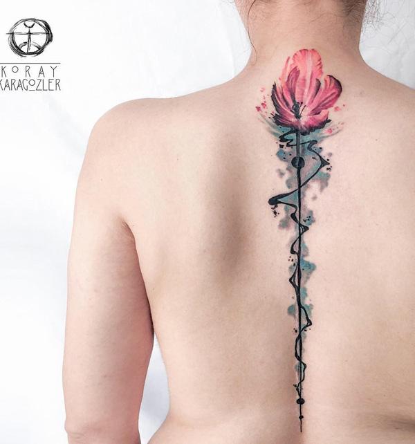 40+ Spine Tattoo Ideas for Women