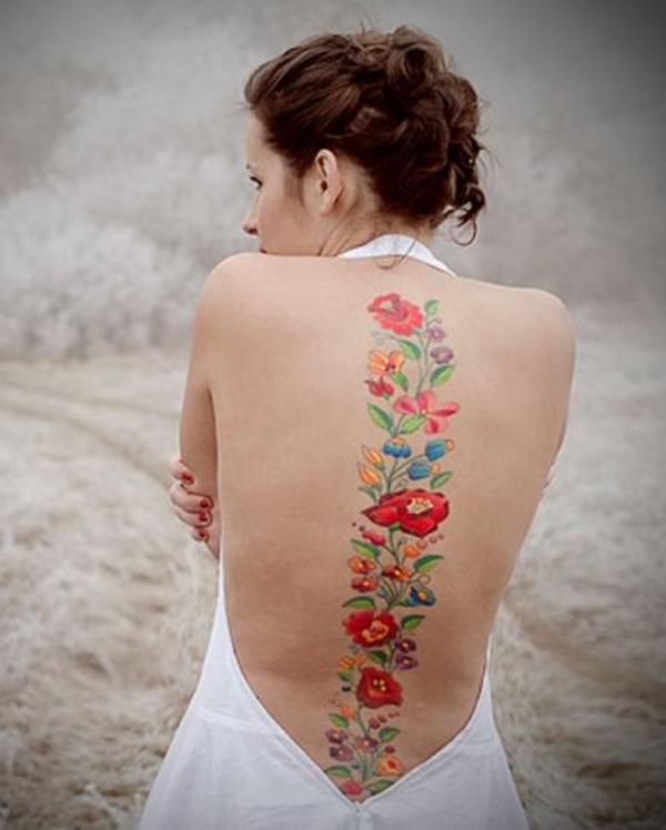 40+ Spine Tattoo Ideas for Women