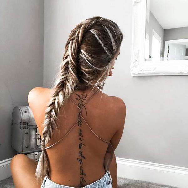 40+ Spine Tattoo Ideas for Women