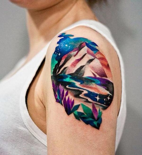 40+ Mountain Tattoo Ideas
