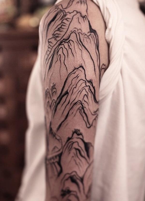 40+ Mountain Tattoo Ideas