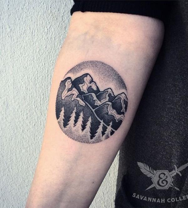 40+ Mountain Tattoo Ideas