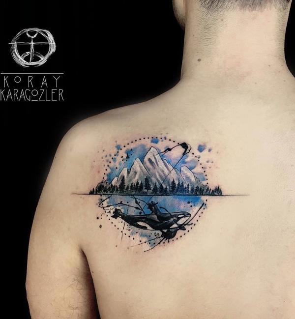 40+ Mountain Tattoo Ideas