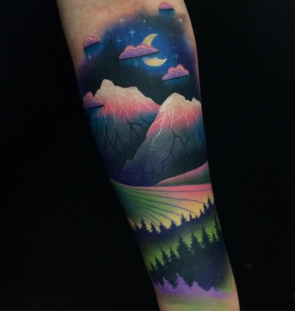 40+ Mountain Tattoo Ideas