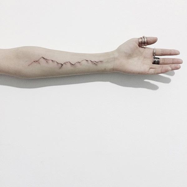 40+ Mountain Tattoo Ideas