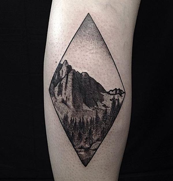 40+ Mountain Tattoo Ideas