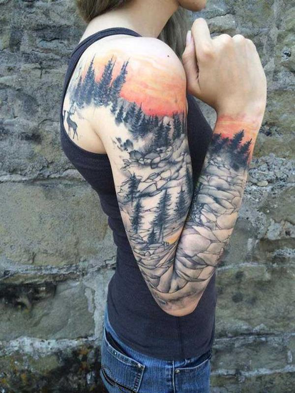 40+ Mountain Tattoo Ideas