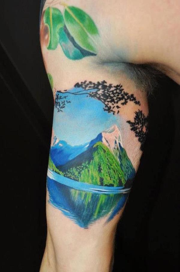 40+ Mountain Tattoo Ideas