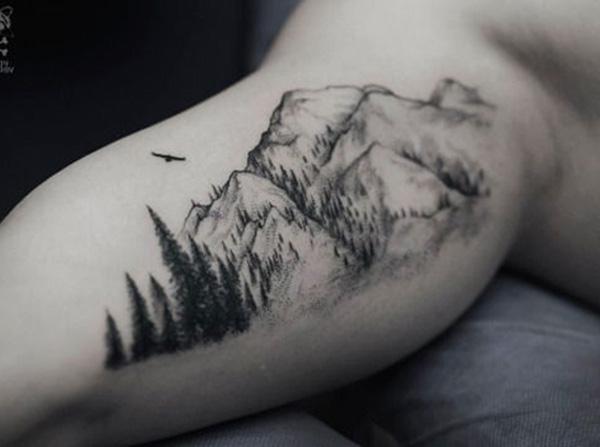 40+ Mountain Tattoo Ideas