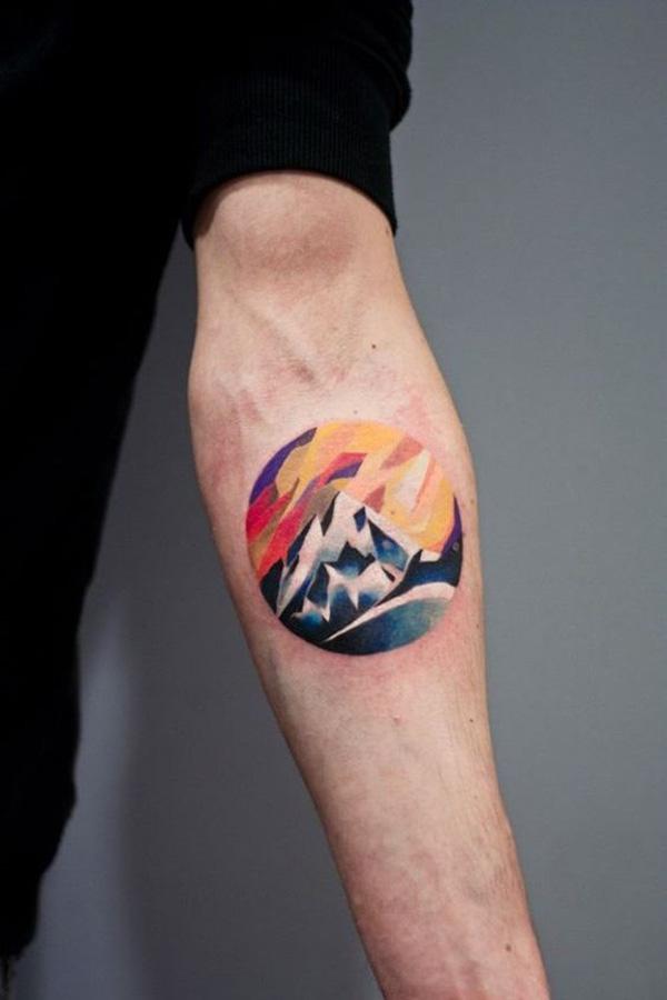 40+ Mountain Tattoo Ideas