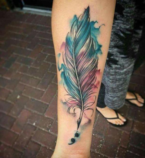70 Inspirational Semicolon Tattoo Designs